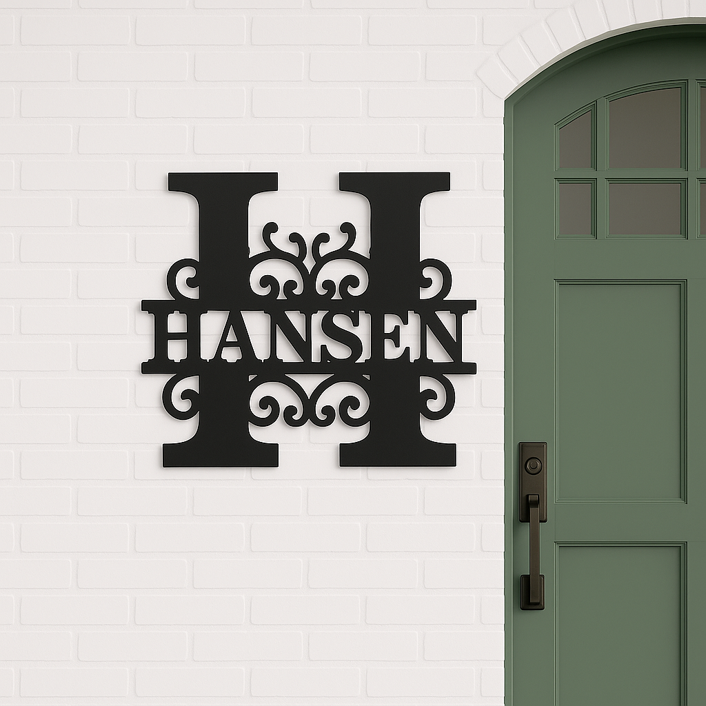 Monogramm voll personalisiert