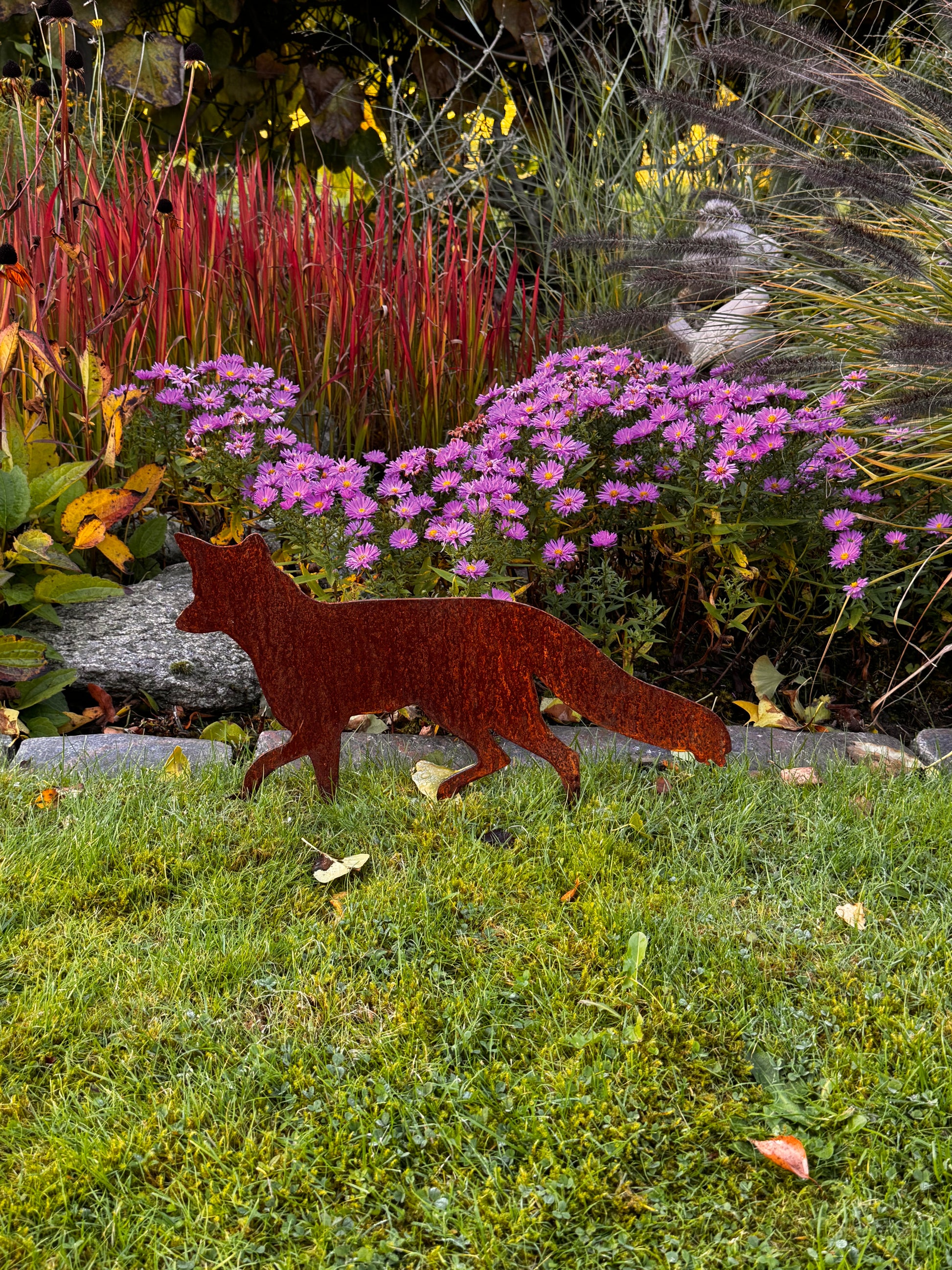 Fuchs aus Cortenstahl