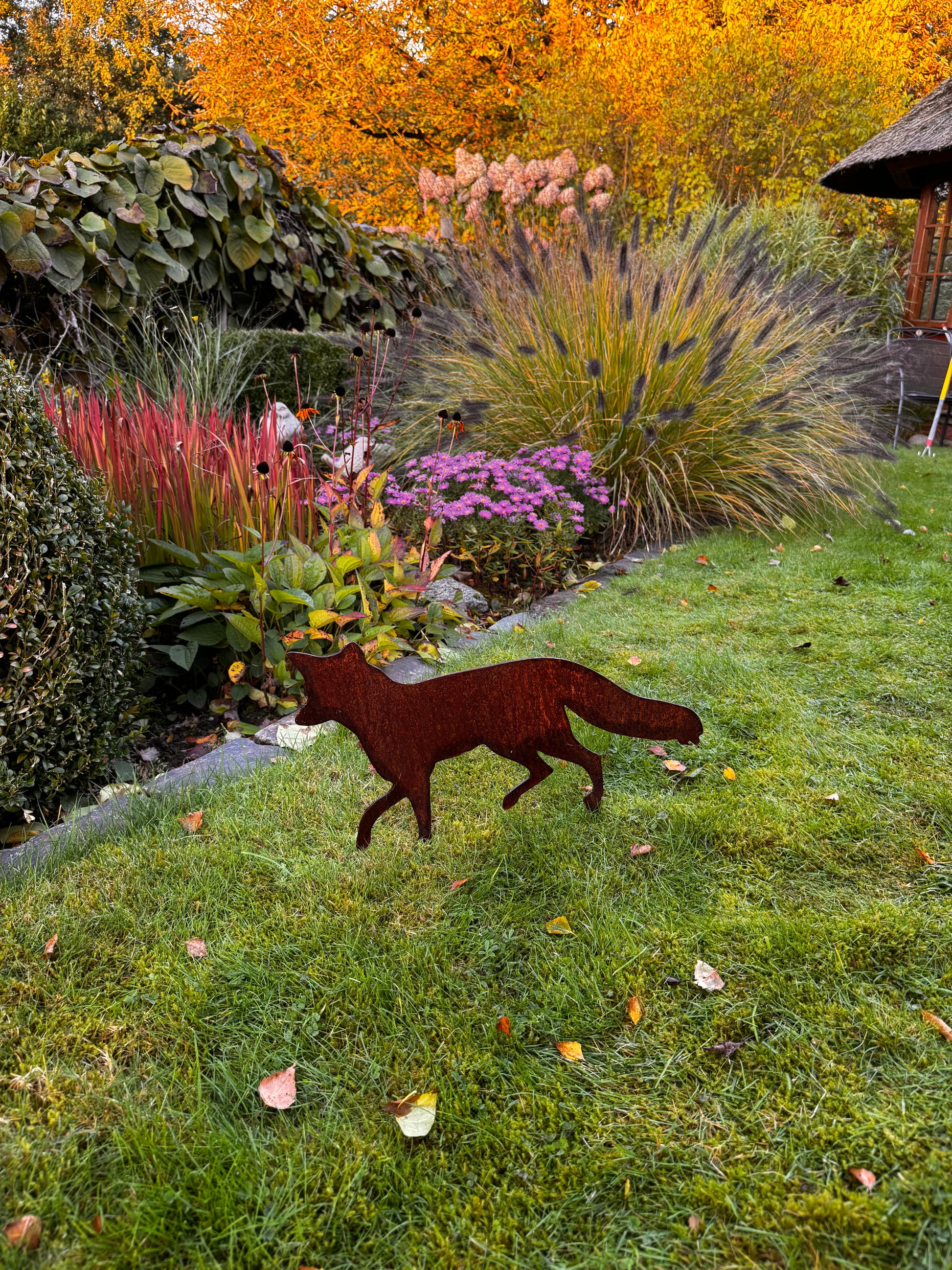 Fuchs aus Cortenstahl