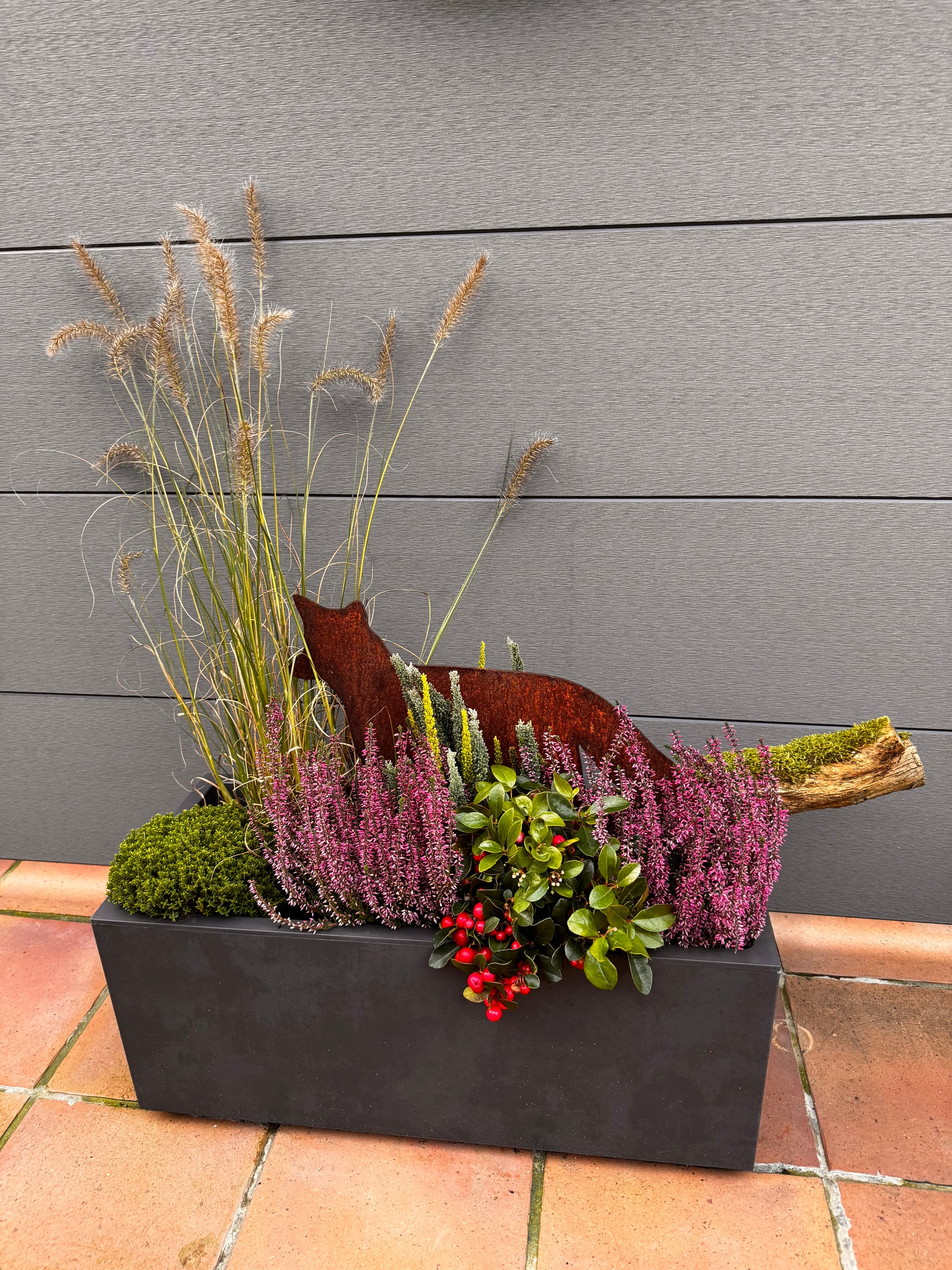 Fuchs aus Cortenstahl