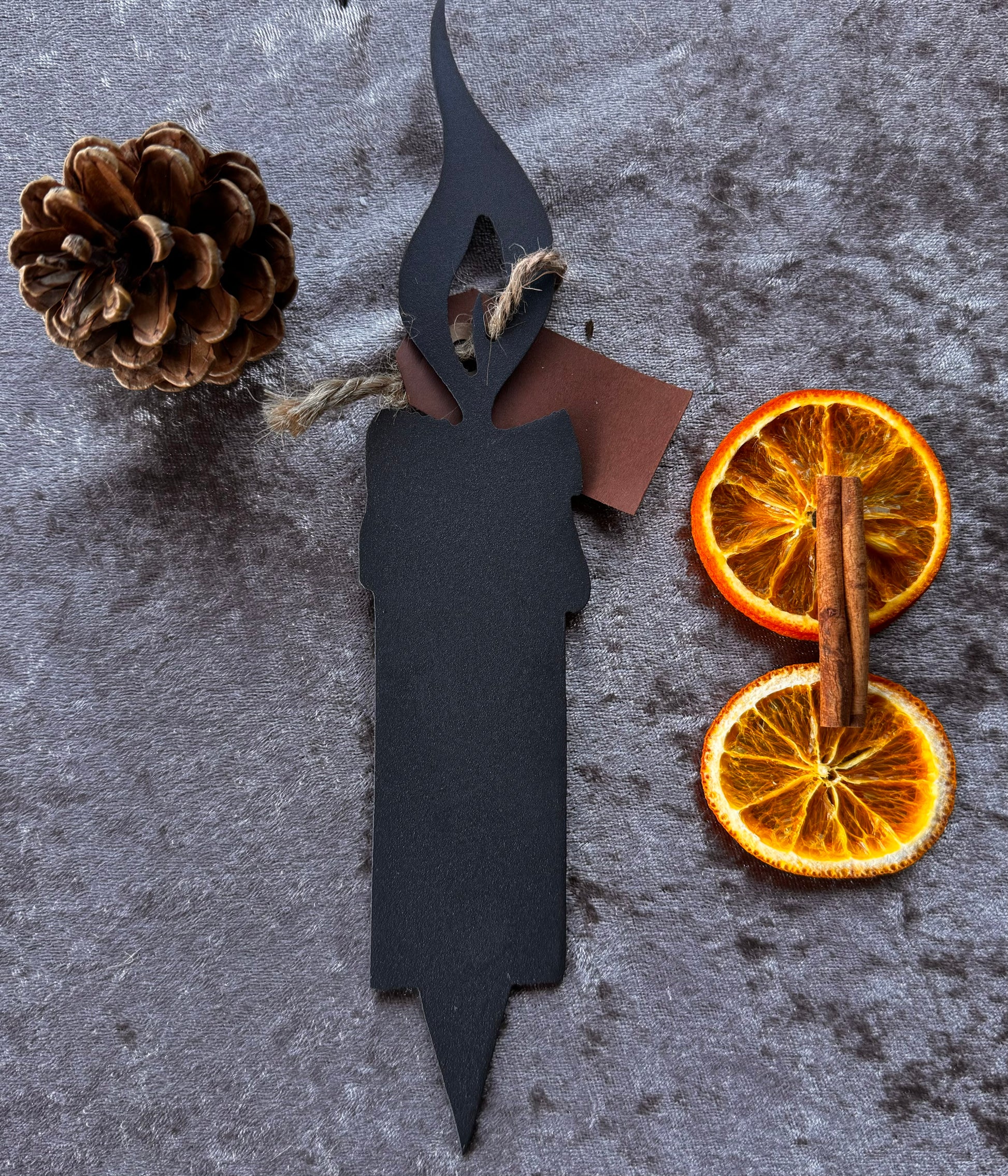 Metallkerze zum stecken